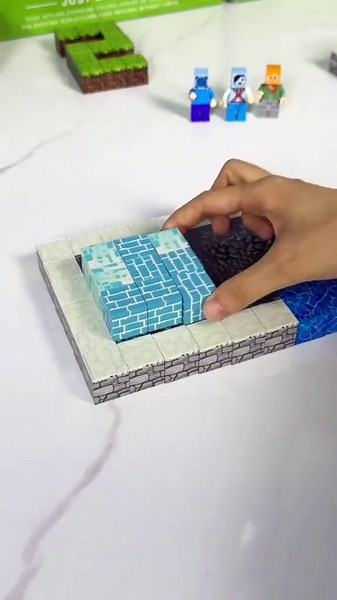 Discover Fun Minecraft Magnetic Blocks for Kids