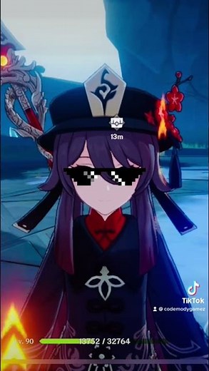 Realistic F2P Hu Tao | Genshin Impact #Shorts