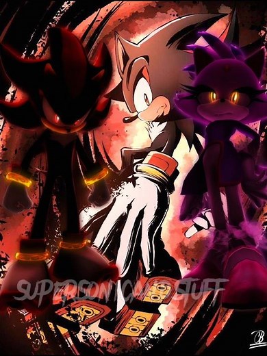Shadow vs Blaze All Forms #shadowthehedgehog