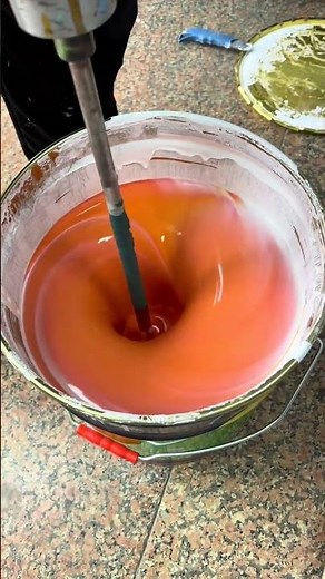 Latex Paint Coloring Video - Satisfying Color Mixing