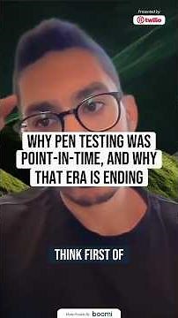 Why pen testing was point-in-time, and why that era is ending