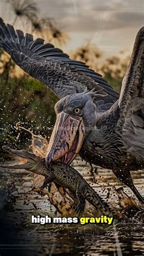 The Most TERRIFYING Bird on Earth: The Shoebill Stork! #facts #animation #animalfacts