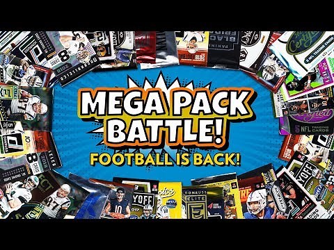 MEGA PACK BATTLE | Random Football Card Hobby Pack Opening | 30 PACKS