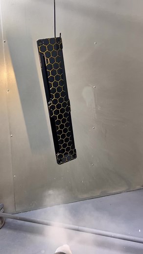 Mesmerizing Honey Comb Powder Coating Process