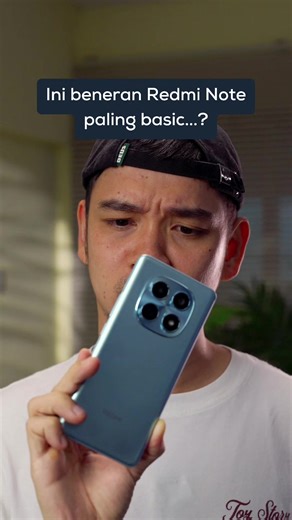 Redmi Note 15 4G, varian paling basic pun udh kerasa naik level lewat desain yg kerasa lebih mewah 💪 @Xiaomi Indonesia