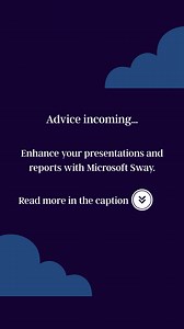 Microsoft Sway is a user-friendly presentation and document design tool that adds an appealing flow and visual stimulation. It’s as easy as selecting a template and uploading all of your content, but here are a few more in-depth features that we like: ☑️Embed Microsoft Forms into Sway to gain insights. ☑️Choose between presentation, horizontal, or vertical layouts to best suit your content delivery. ☑️Add text scrolls over imagery. ☑️Automatically switch styles using “Remix” and Sway will redesi