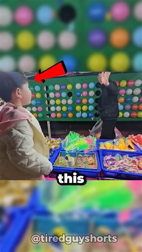 Did This Kid Just Discover a Balloon Cheat Code? 🎈😳 #shorts