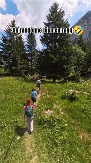 Randonnée dans les Alpes