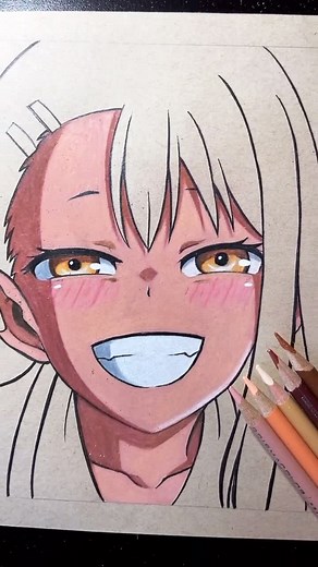 Nagatoro Hayase Anime Drawing Tutorial
