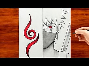 How to Draw Kakashi Anbu Version | Anime Drawing Guide | Easy Anime Drawings