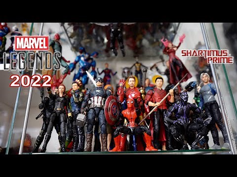Marvel Legends MCU Action Figure Collection 2022 Marvel Studios Heroes & Villains with UV Light