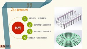 3-6.Solidworks线性、圆周阵列，随形变化、变化实例