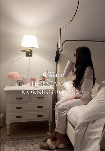 6AM Cozy Auntie ASMR Morning Routine — Timestamped Productivity Vlog