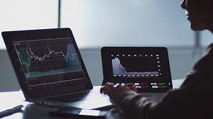 Close Share Trader Desk Stock Price Stock Footage Video (100% Royalty-free) 1045680607 | Shutterstock