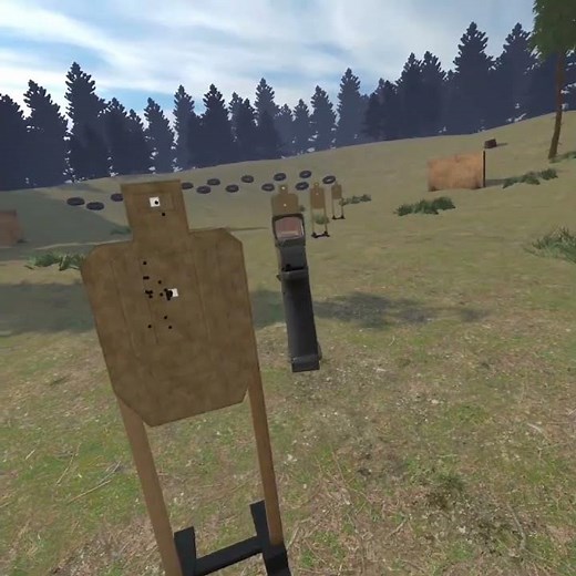 Running the Ace VR Shooting game through some Combatives drills #acevirtualshooting #combatives