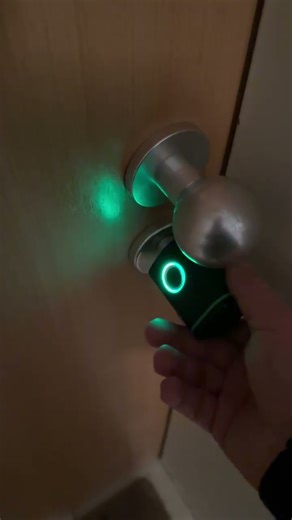 Unser Kellertür ist jetzt etwas smarter geworden.