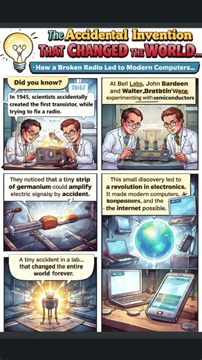 The Accidental Invention That Changed the World... How a Broken Radio Led to Modern Computers
