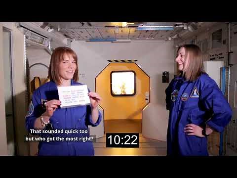 Astronaut Training at Home