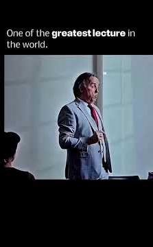 One of the best lecture ever￼