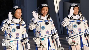 China space station: Astronauts record first 24 hours in space