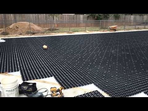 AirDrain Artificial Grass K9 Drainage Pet Relief Area in Houston, TX