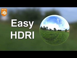 Blender HDRI Lighting in 30 Seconds!