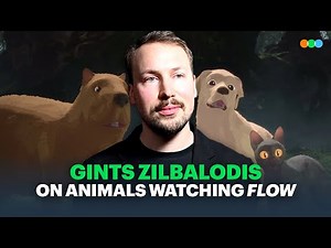 Oscar-winning Flow director Gints Zilbalodis on the cute videos of pets watching his movie