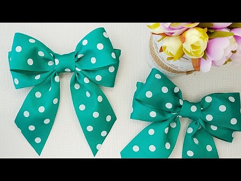 🎀How to make boutique hair bows - Hair bow holder - How to make hair bows for girls - 🎀 - #4