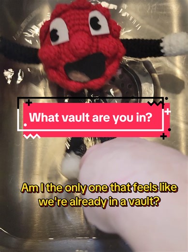 It sure feels like we are in someone's experiment. #fallout #vaulttec #amigurumi #crochet #easycrochet