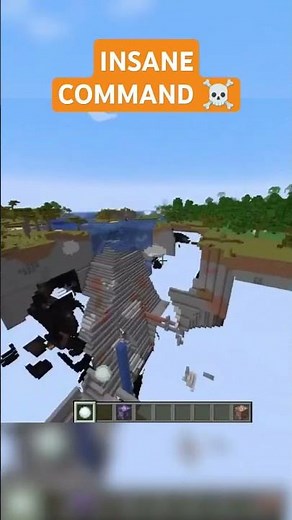 This Secret Command Makes Snowballs Break ANY Block! 😱❄️#minecraft #shorts