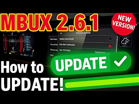 How to Update Your Mercedes MBUX to Version 2.6.1 (OTA Update Guide)
