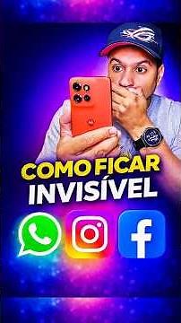 How to become invisible on WhatsApp, Instagram, and Facebook (Hidden Mode) #tips #cellphonetips