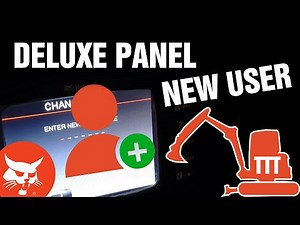 Trainers Tips and Tricks - Bobcat Excavators new user setup on Deluxe panel