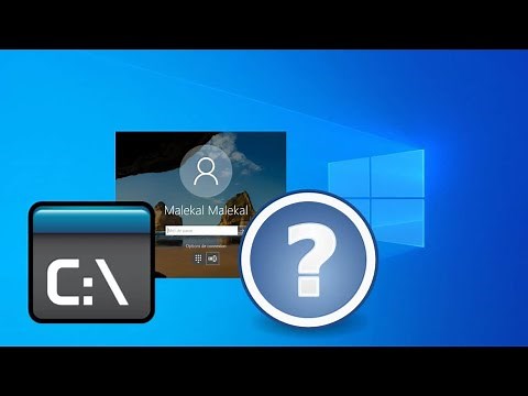 Windows10 : mot de passe perdu
