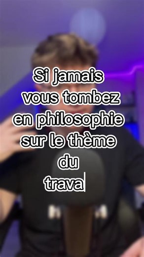 La critique du travail de Nietzsche.🛠 #pourtoi #fyp #foryoupage #philosophie #bacphilo #philo #ApprendresurTikTok #travail