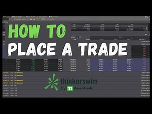 How To Buy & Sell Stock | ThinkorSwim