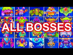 Monster Shooter: Space Invader - All Bosses | Beating ALL BOSSES