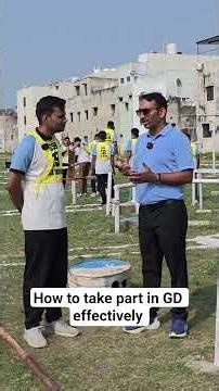 How to take part in GD effectively