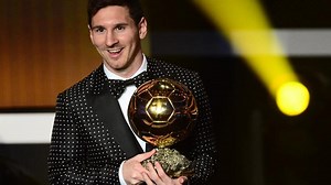 Les plus grands exploits de Messi, Ballon d'Or 2012
