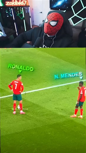 Zoldixk ⚽ on Instagram: "Ronaldo and Mendes Chemistry 😂 🇵🇹 Cristiano Ronaldo – The Machine Full name: Cristiano Ronaldo dos Santos Aveiro Born: 5 February 1985, Funchal, Madeira, Portugal Position: Forward Nickname: CR7, The Machine ⸻ 💪 Player Profile • Strengths: • Elite athleticism & physical power • Aerial dominance & heading ability • Clinical finishing with both feet • Mentality of a winner • Relentless work ethic • Style: Not magic like Messi, not flair like Neymar — Ronaldo is perfect