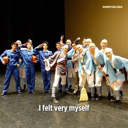 'This was the most exhausting AND rewarding dance I have done...' #shenyun