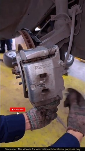 New Brake Pads Installation | Step-by-Step Guide #shortsfeed #automobile #mechanic #carrepair