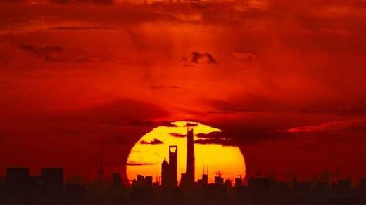 IP SHANGHAI｜震撼！在苏州看到了陆家嘴的日出_快看_澎湃新闻-The Paper