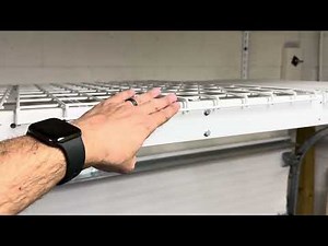 SafeRacks 3x6 Storage Rack with Center Wire Deck Wobble