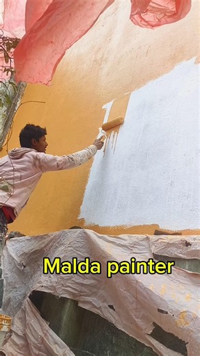 fast cort wall painting 🏡#wallputtykaisekare​ #ceilingdesign​ #homedesign​ #homedecor​ #trendingsho​