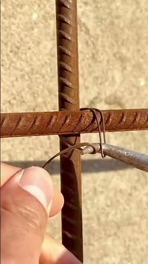So strong and reliable - Perfect Trick #rebar