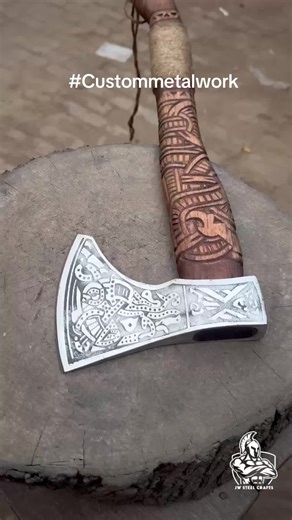 Handmade Viking Axes: Crafting Norse Artistry