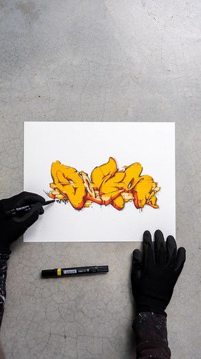 DOES on Instagram: "New drawing I created last week in my studio✍🏻 Available via @digitaldoesshop or follow link in bio 👆🏻 * * * * #loveletters #2023 #drawing #artwork #yellow #original #creative #blackink #outline #release #sketching #drawingtutorial #tutorial #paper #drawing #artistoninstagram #product #design #does #art #artcollector #urbanart #print #letters #graffitiartist #collectingart #graffiti #streetart #graffitiart #digitaldoes #doesgraffiti"