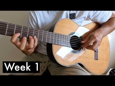 My First Week As A Classical Guitarist