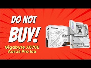 DON'T BUY GIGABYTE X870E AORUS PRO ICE Before Watching This Video! 😱🔥